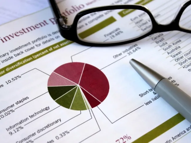 investment portfolio chart